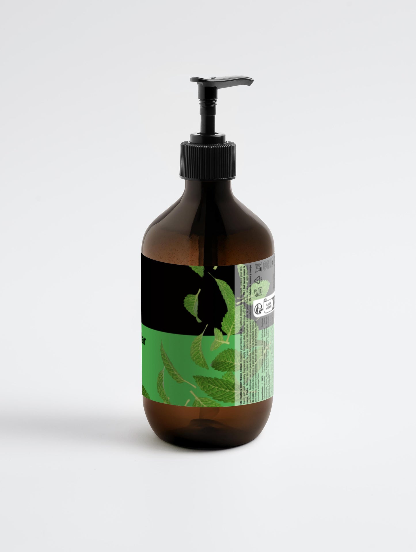 Peppermint & Dark Cedar , Hand & Body Wash