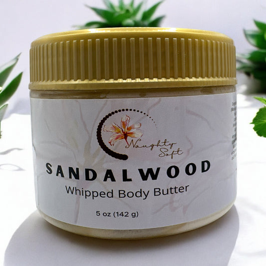 Naughty Soft Sandalwood Whipped Body Butter