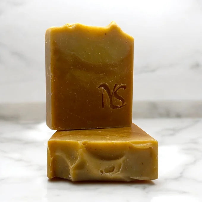 Unscented Turmeric Seamoss & Honey  Soap