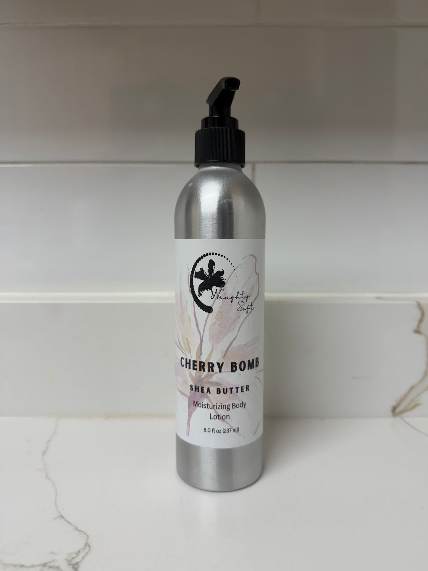 Naughty Soft Cherry Bomb Shea Butter Body Lotion