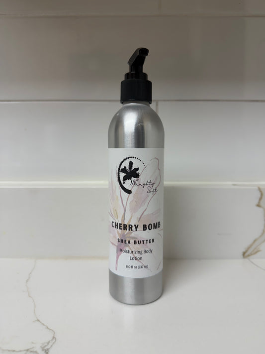 Naughty Soft Cherry Bomb Shea Butter Body Lotion