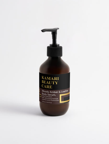 Men's Woody Amber & Leather Body Serum