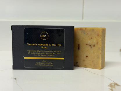 Turmeric Avocado & Tea Tree Soap