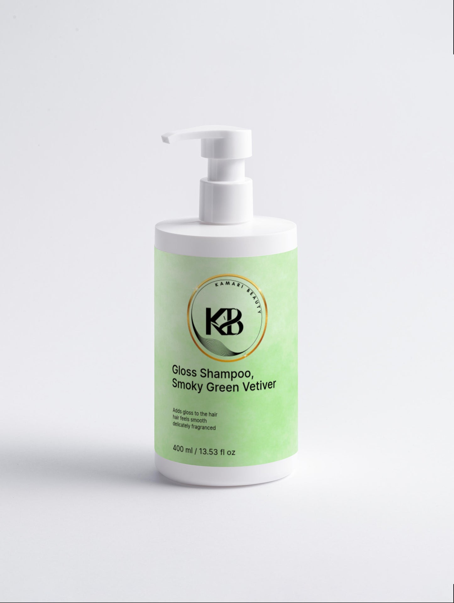 Kamari Beauty Gloss Shampoo, Smoky Green Vetiver