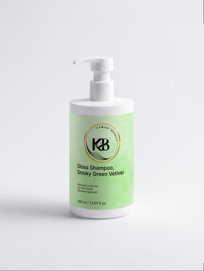 Kamari Beauty Gloss Shampoo, Smoky Green Vetiver