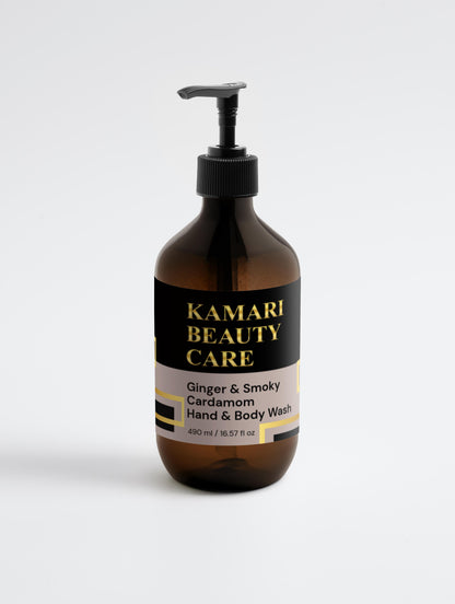 Ginger & Smoky Cardamom , Hand & Body Wash